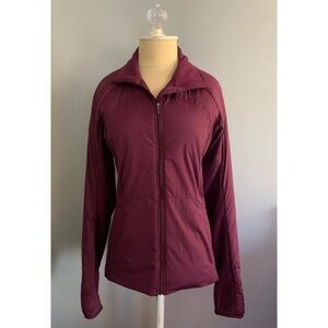 LULULEMON Burgundy Puffer Jacket